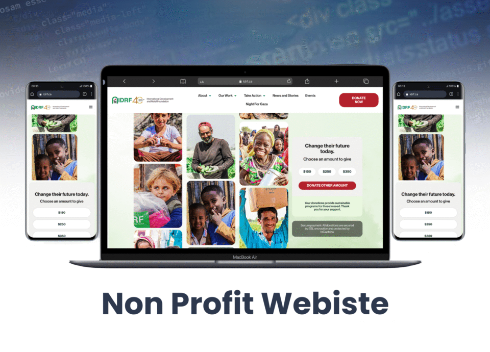 Non profit Website Project