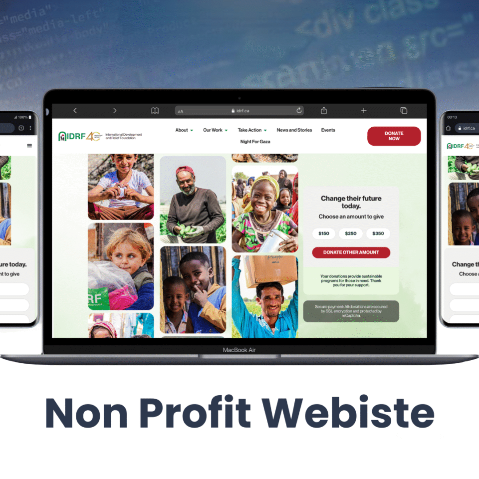 Non profit Website Project