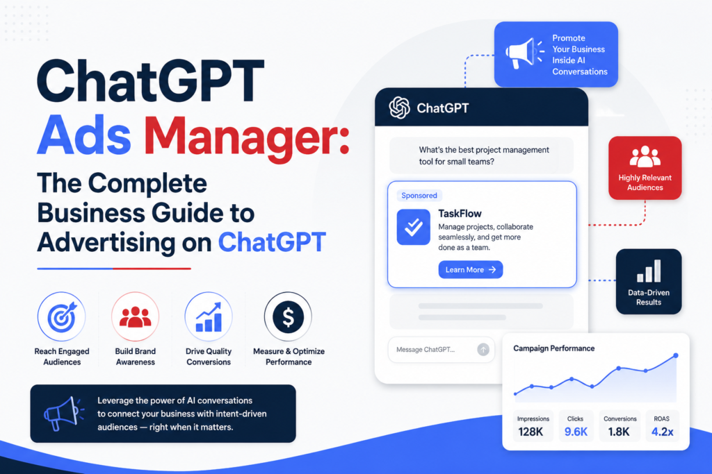 ChatGPT Ads Manager: The Complete Business Guide to Advertising on ChatGPT